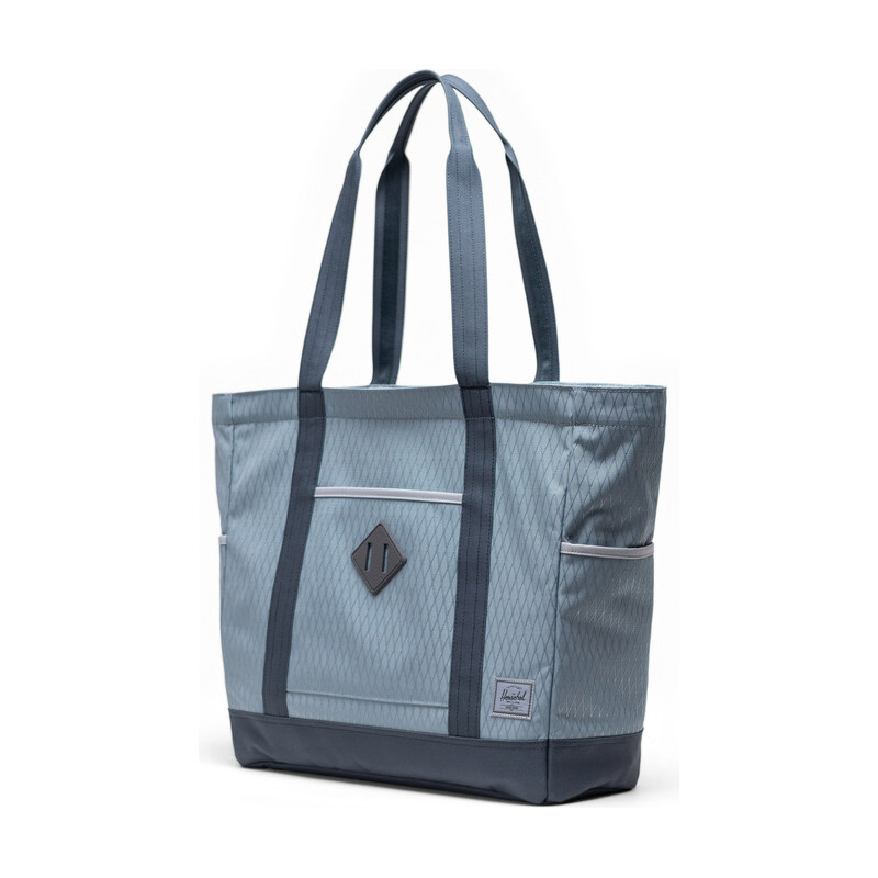 Herschel Heritage Tote Blue Mirage Diamond/Sea Storm