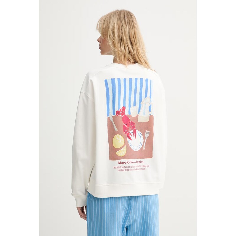 Marc OPolo oversize mikina dámská bavlněná 115019360