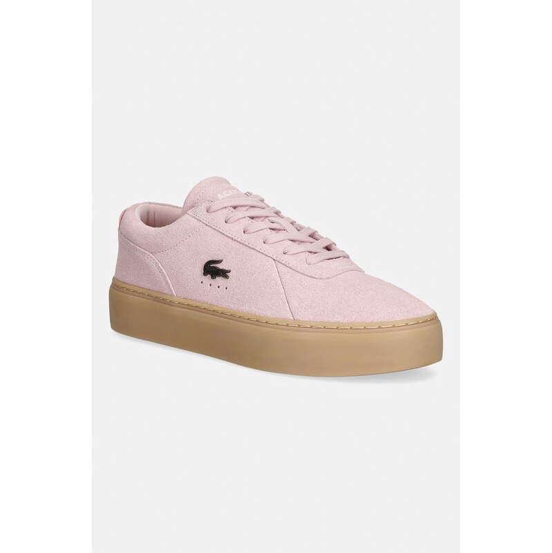 Lacoste COURT SET sneakers boty dámské semišové