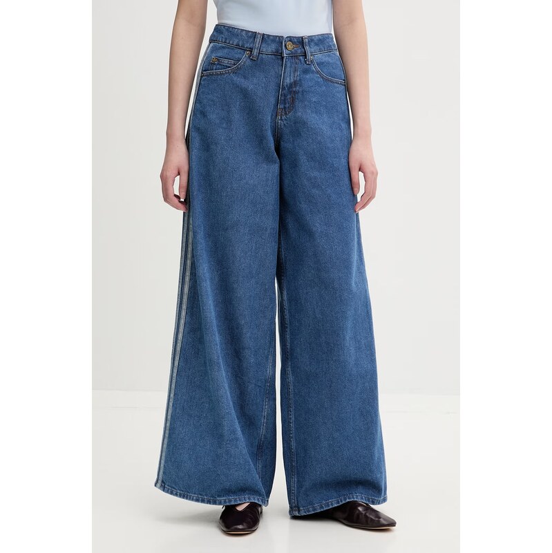 adidas Originals wide leg džíny dámské Firebird