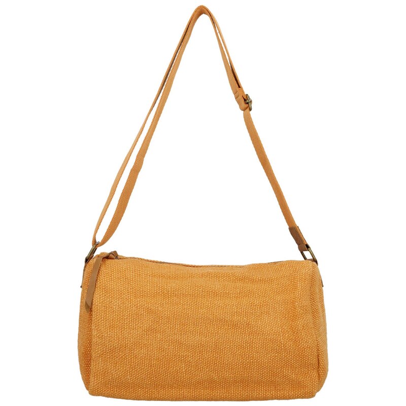 Dámská crossbody kabelka oranžová - Paolo bags Lajana oranžová 115078116