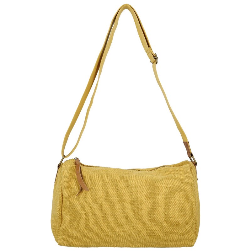 Dámská crossbody kabelka žlutá - Paolo bags Lajana žlutá 115078113