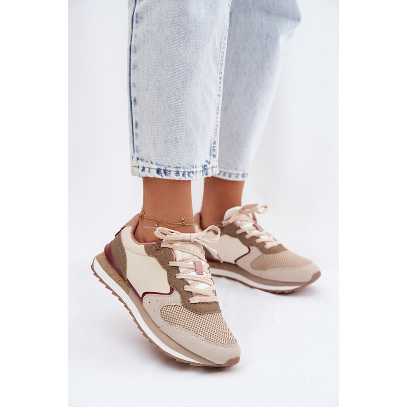 Dámské Sportovní Sneakers McArthur MA257W Béžové 115013482