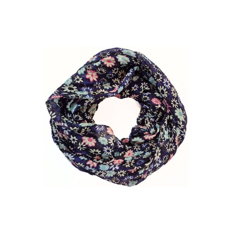 Lasessor Finsko Hedvábný šátek loop-scarf Pikku Little My blue 115019794