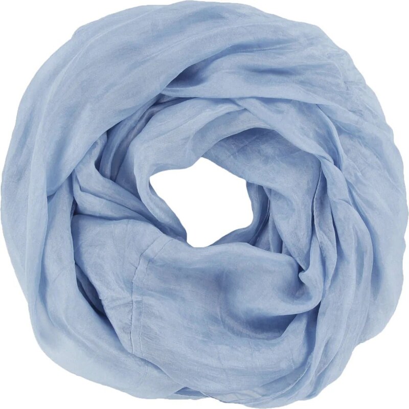 Lasessor Finsko Hedvábný šátek loop-scarf Kiana light blue 115019796