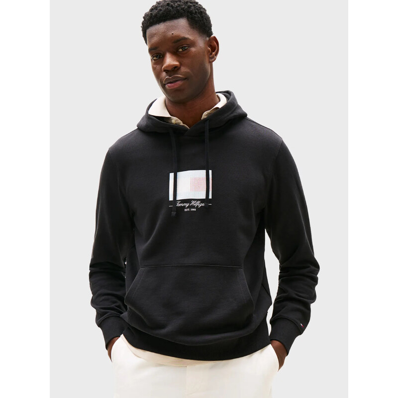 Tommy Hilfiger pánská černá mikina