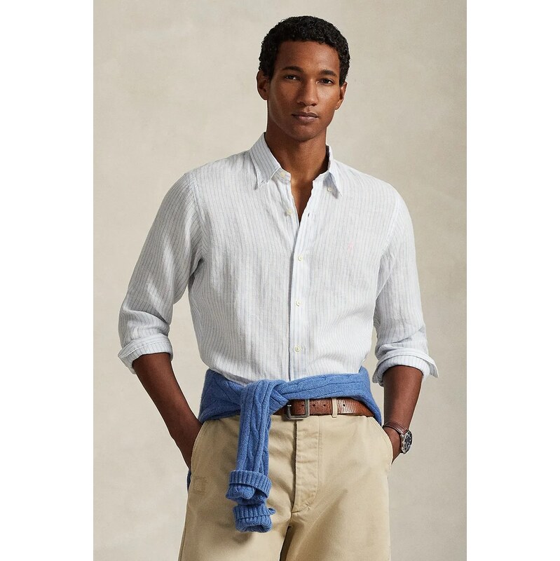 Polo Ralph Lauren Lněná košile Polo Ralph Lauren