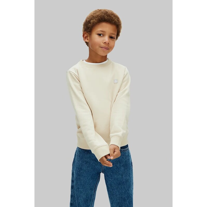 Calvin Klein Jeans mikina dětská s bavlnou