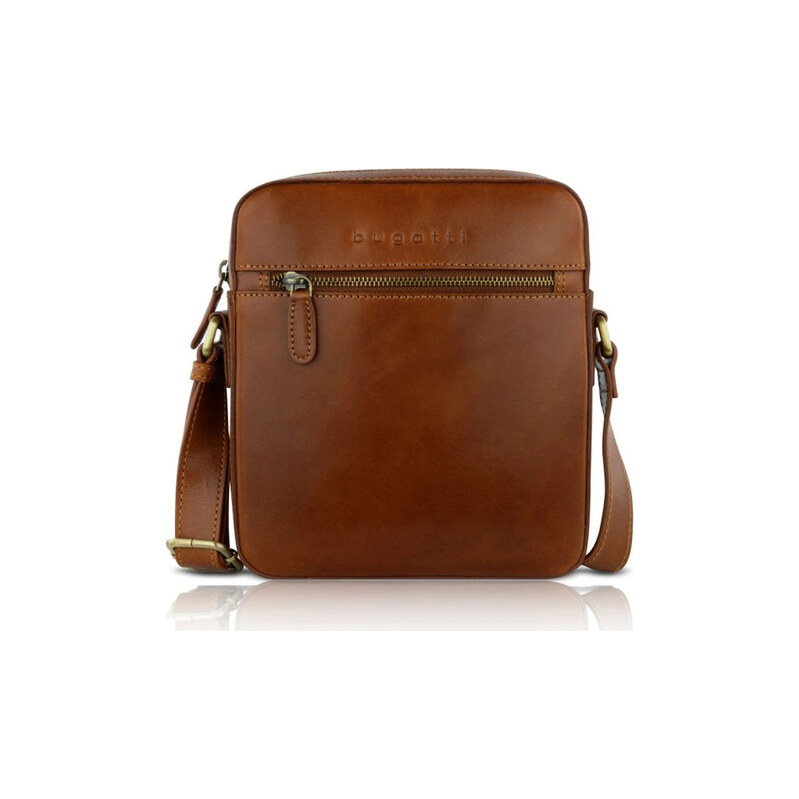 Pánská crossbody taška Bugatti 49 2390 07 hnědá 49 2390 07 UNI