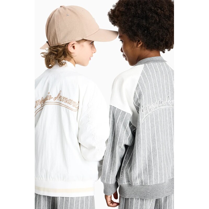 Emporio Armani Dětská bavlněná mikina Emporio Armani