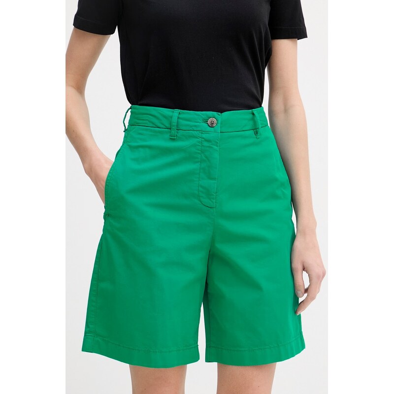 Tommy Hilfiger chino šortky dámské s bavlnou