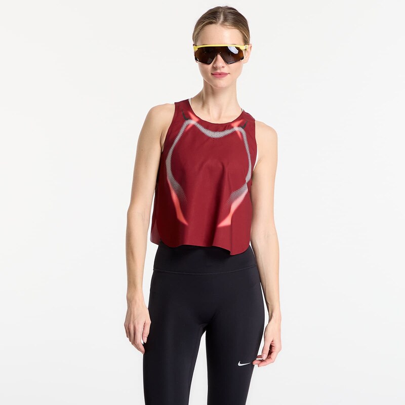 Tílko Nike AeroSwift Womens Dri-FIT ADV Cropped Running Tank Top