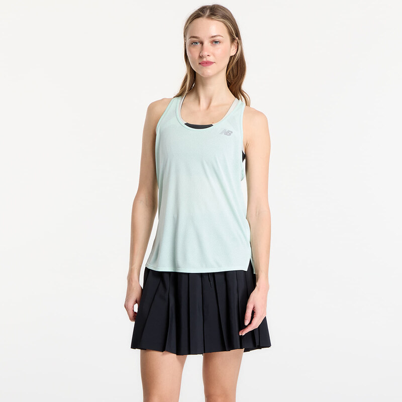 Tílko New Balance Athletics Tank Cosmic Jade Heather M