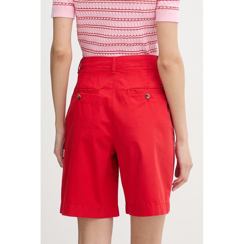 Tommy Hilfiger dámské chino šortky s bavlnou