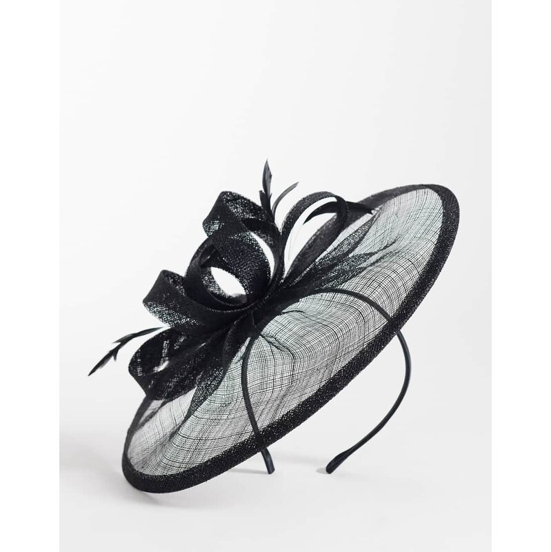 Accessorize penelope bow fascinator hat in black 115029910