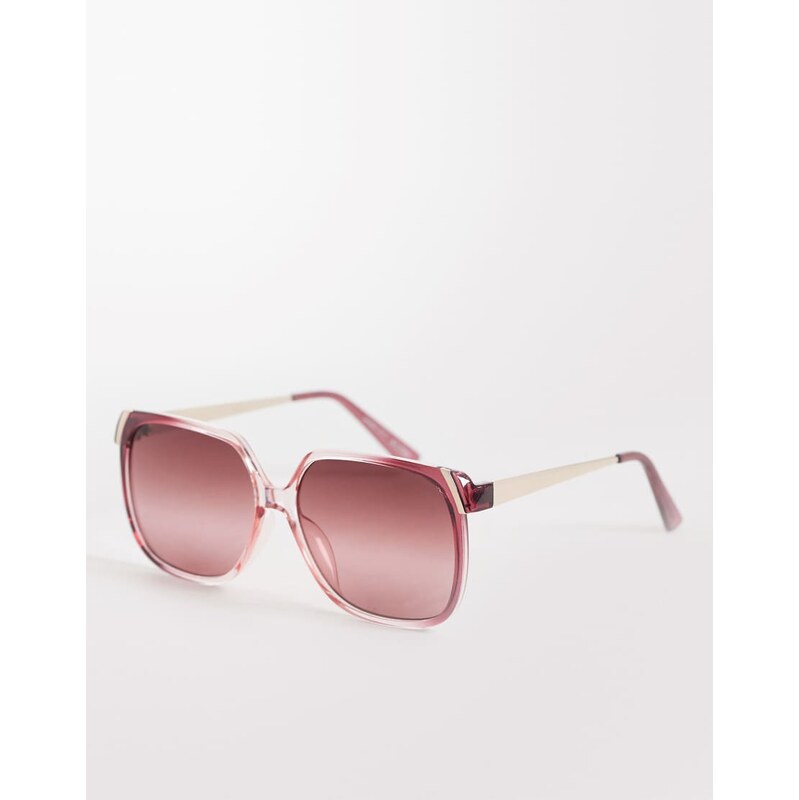 ALDO iviy oversized square sunglasses in pink 115030005