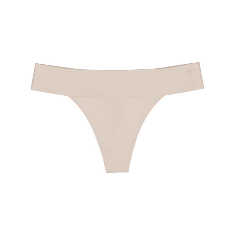 Dámská tanga Body Make-Up Illusion String EX - BROWN - sv. hnědé 00NZ 108400836