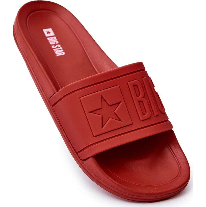 Pánské pantofle Big Star červené