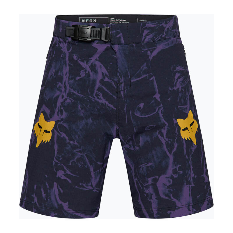 Dětské cyklistické šortky Fox Racing Ranger Image Print Jr plum