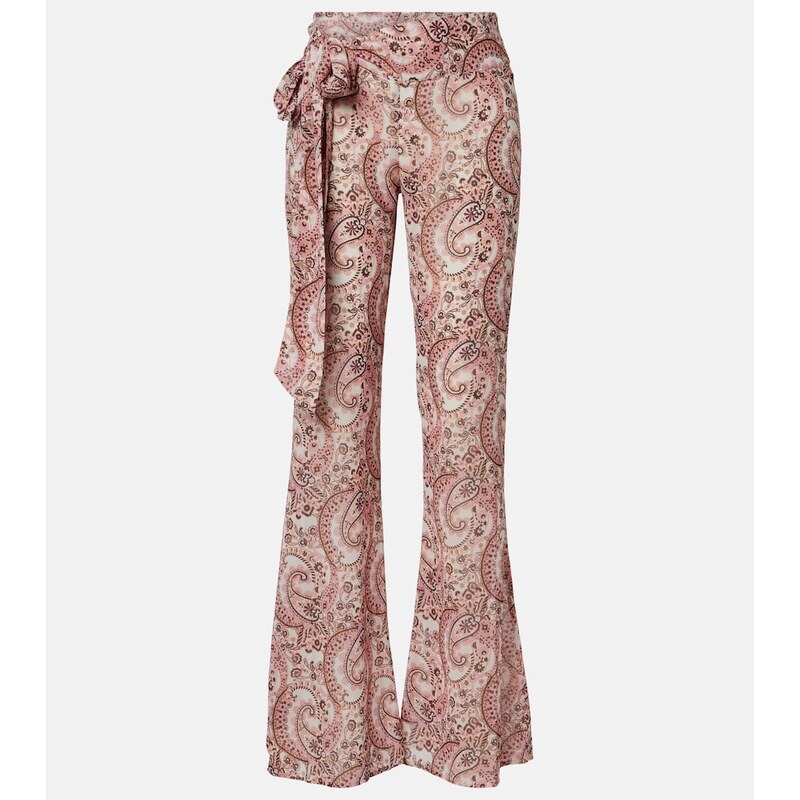 Bananhot Bowie paisley flared pants