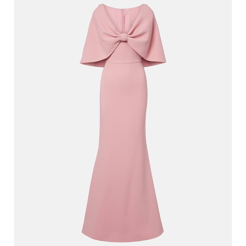 Elie Saab Caped cady gown