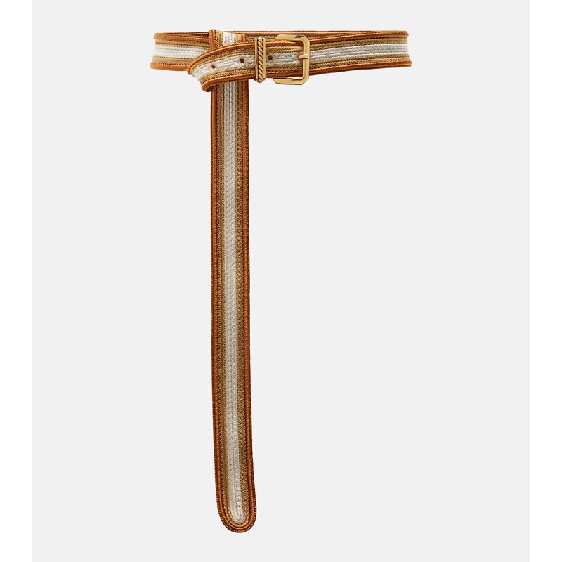 Etro Striped woven belt