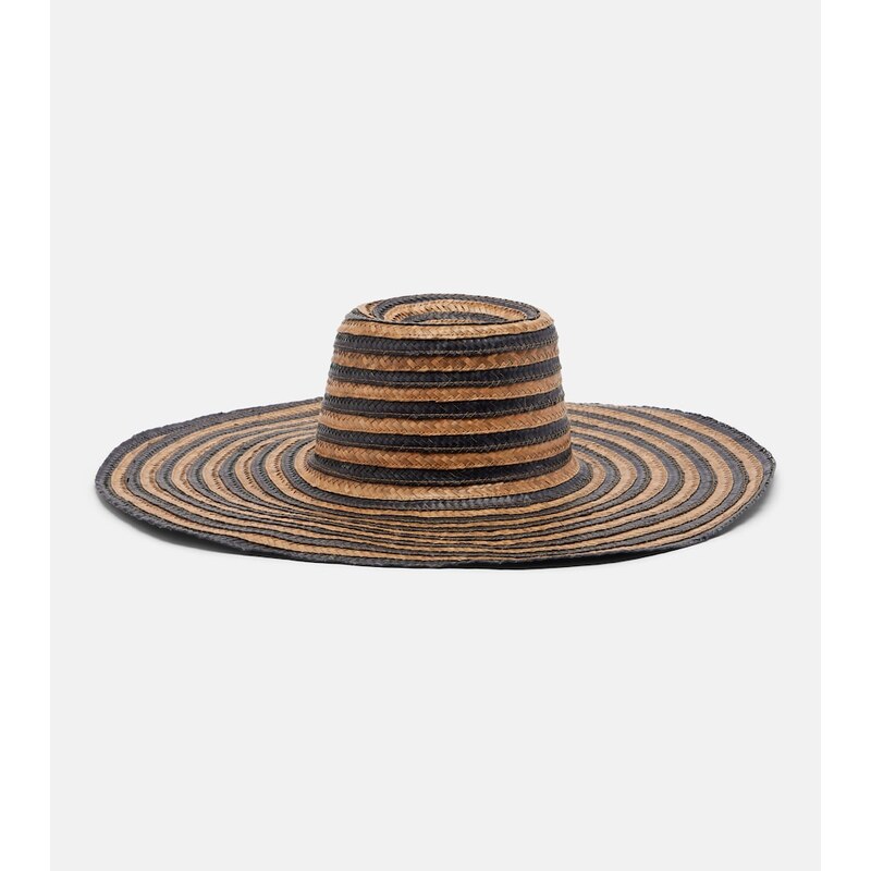 Poupette St Barth Angel striped sun hat