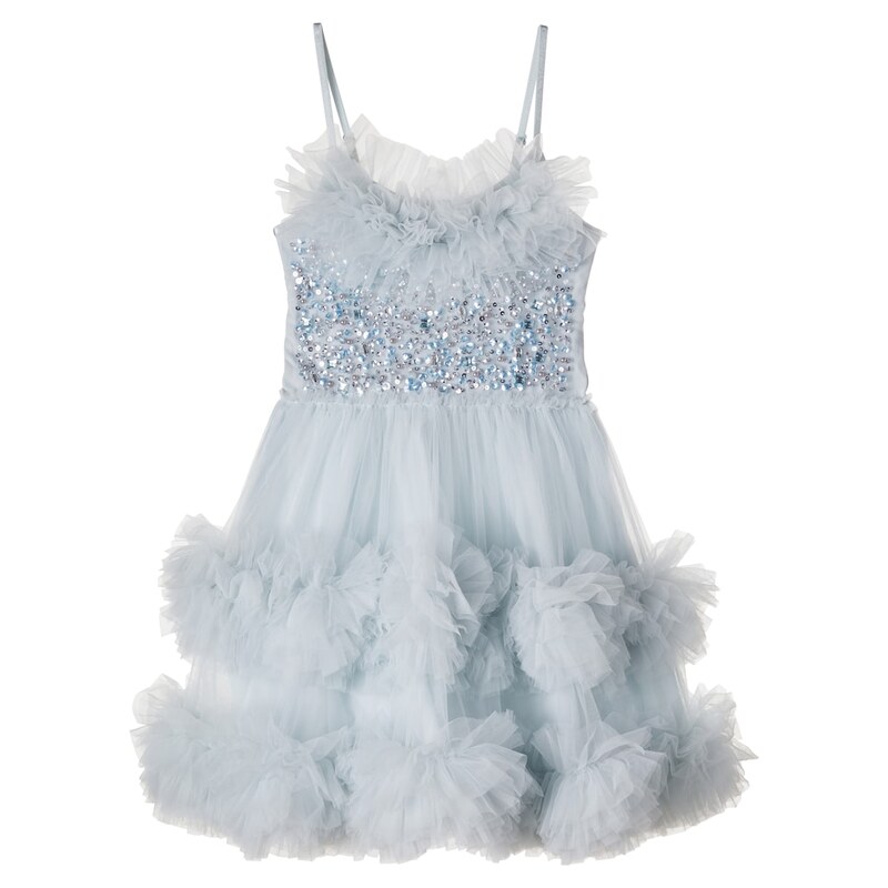 Tutu Du Monde Costal Glow cotton-trimmed embellished tulle dress