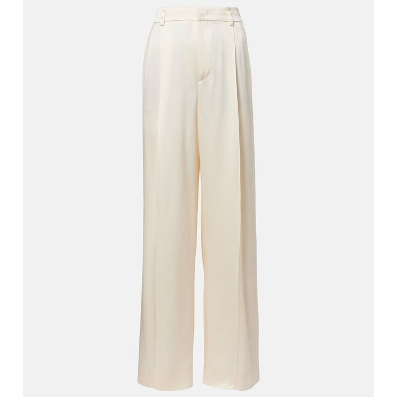 Vince Satin wide-leg pants