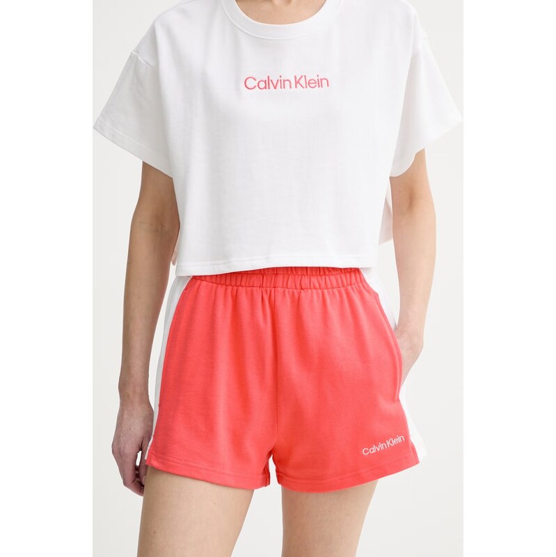 Calvin Klein teplákové šortky dámské bavlněné 115050086