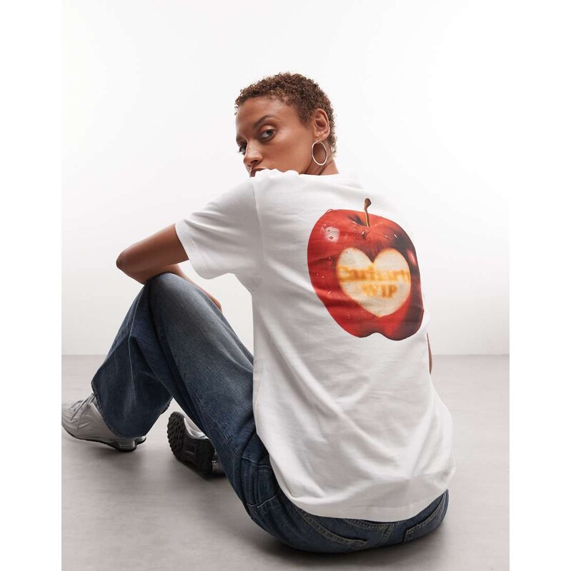Carhartt WIP spoiled apple t-shirt in white
