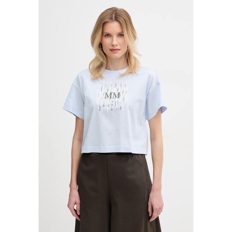 MM by Max Mara tričko dámské bavlněné FUNALE 115034475