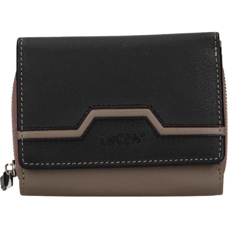 Lagen peněženka BLC 5374 422 TAUPE/BLACK