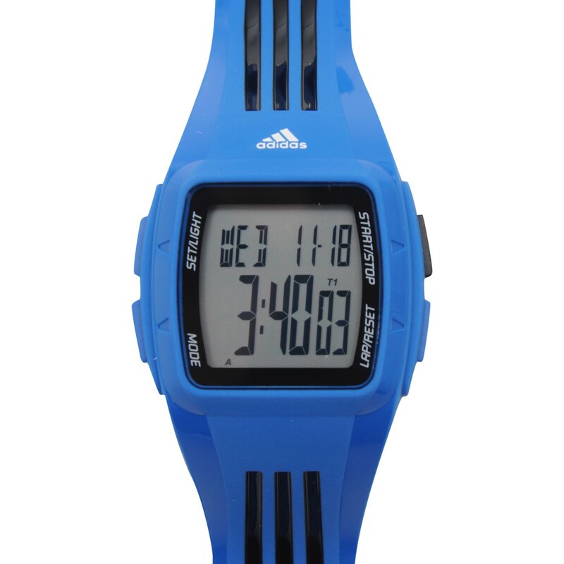 Adidas Mens Duramo Chronograph Watch, blue/black