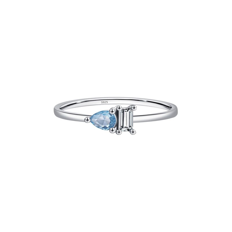 Atreya Stříbrný prsten Azure Clarity 115035225
