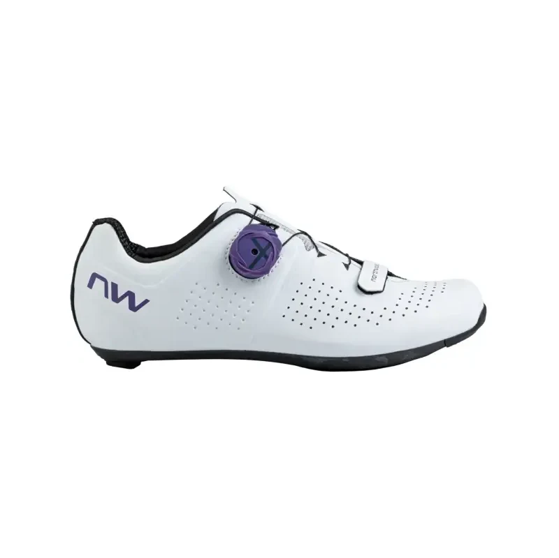 Northwave Storm Carbon dámské silniční tretry White/Dark Purple vel. 115036119
