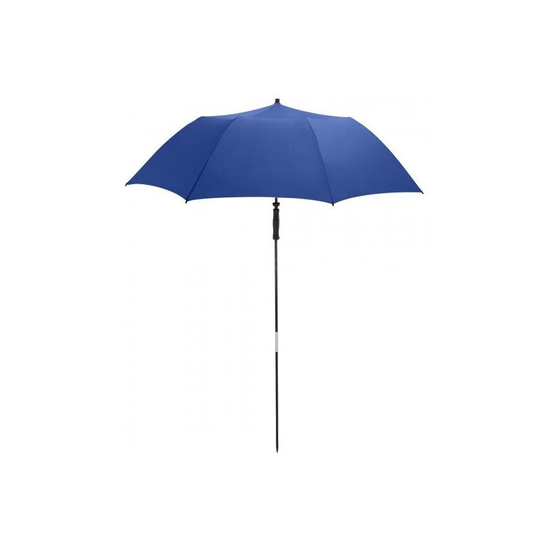 Fare skládací cestovní plážový slunečník CAMPER modrý s UV 50