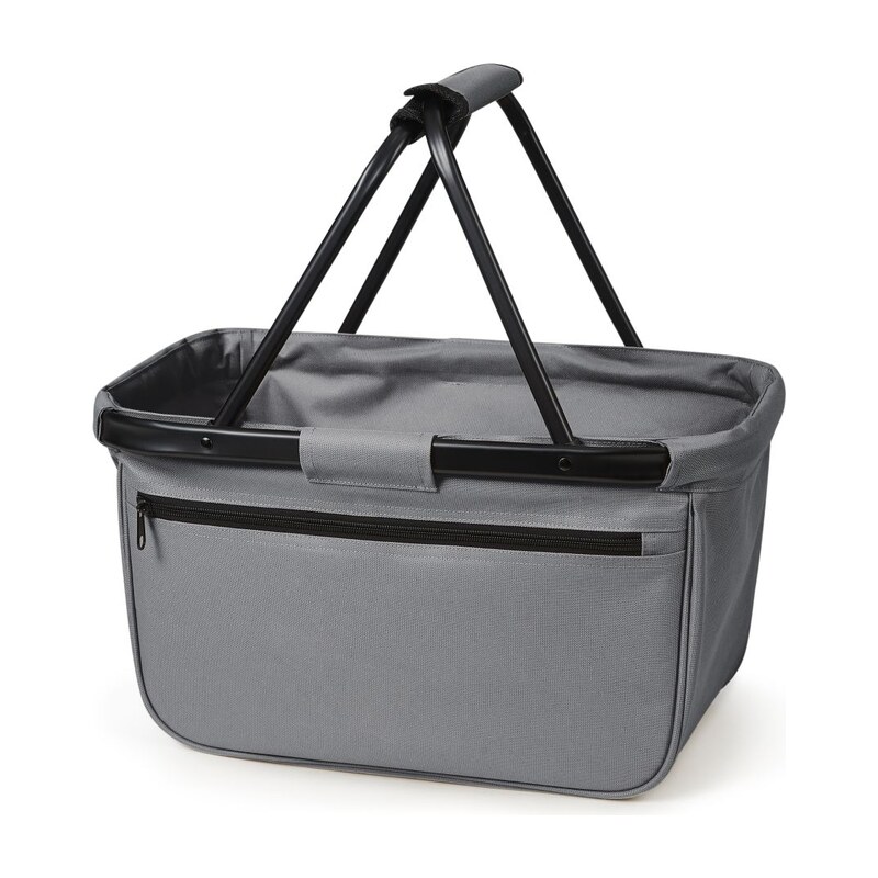 Halfar nákupní košík Shopper BLACK BASKET šedý 115035528
