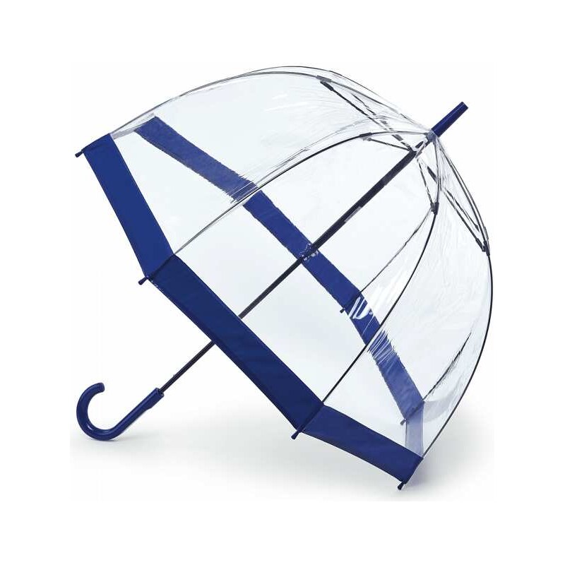 Fulton dámský průhledný deštník Birdcage 1 NAVY L041