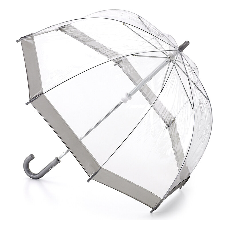 Fulton dětský průhledný holový deštník Funbrella 2 SILVER C603