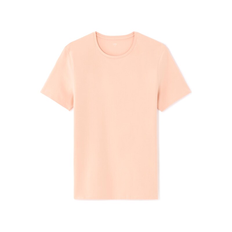 Celio pánské tričko Neunir, růžové, Slim fit