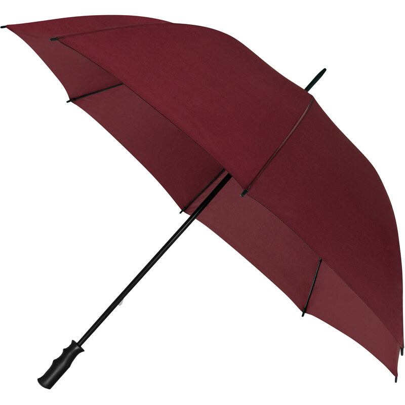 Falcone Dámský golfový větruodolný deštník MONSUN vínový