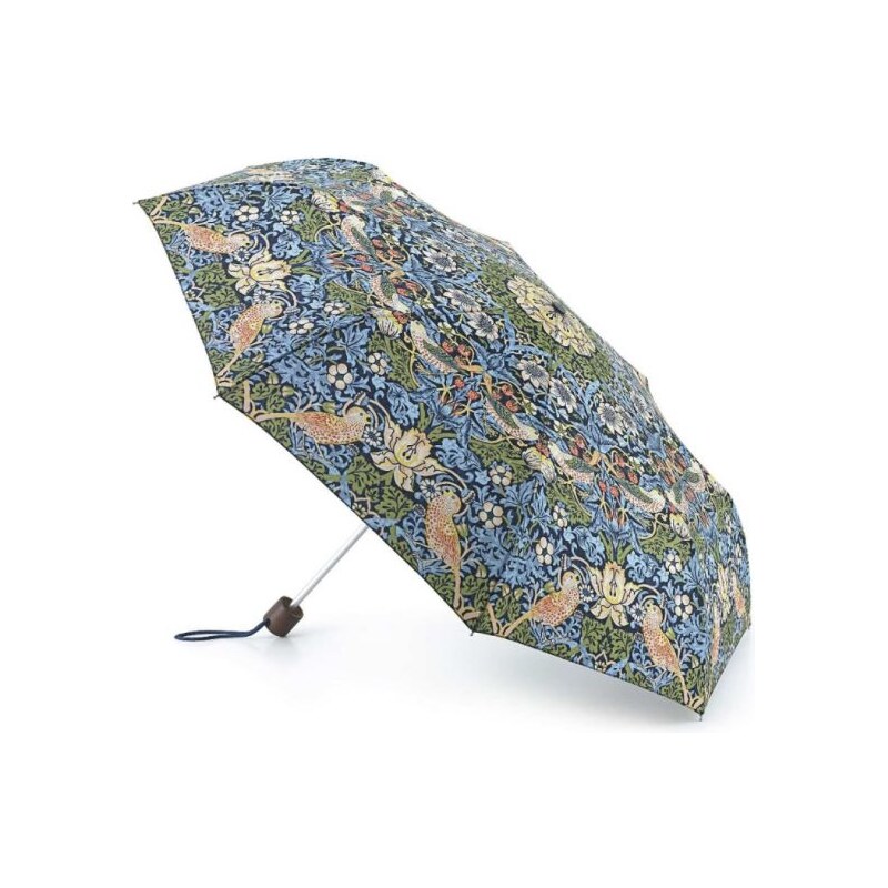 William Morris skládací deštník Minilite 2 STRAWBERRY THIEF UV