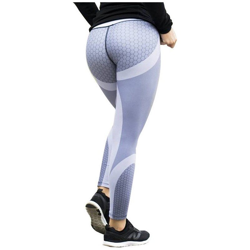 Carla Dámské Sportovní legíny Fitness šedé 115023764