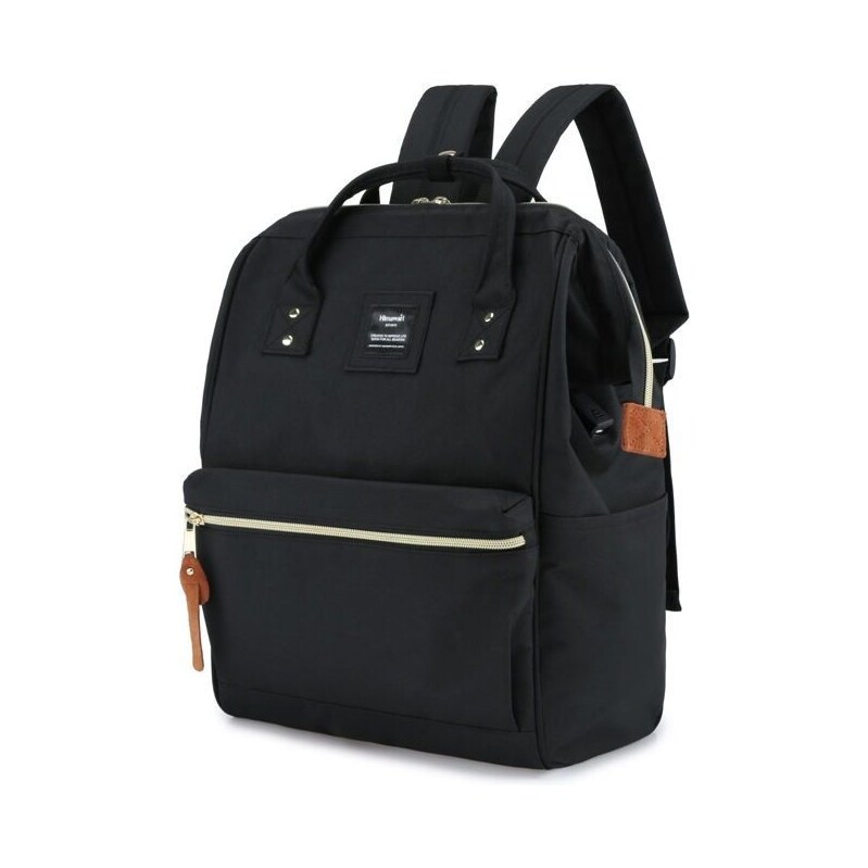 Himawari studentský batoh s USB Apaté Černý 19L 115023922