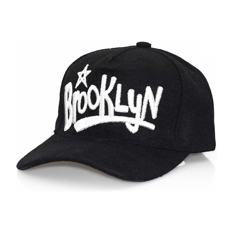 Climate kšiltovka Brooklyn černo stříbrná 115024083