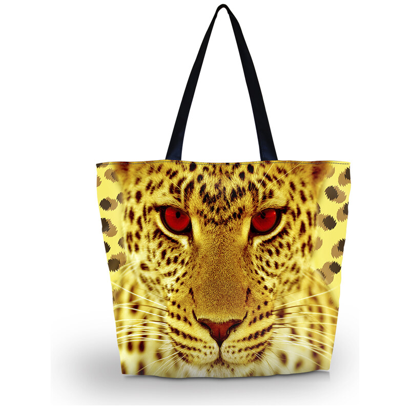Huado nákupní a plážová taška - Leopardí kukuč 115024176