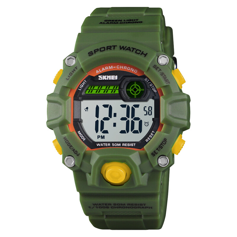 SKMEI 1484 Dětské sportovní hodinky Soldier Spy 115024286