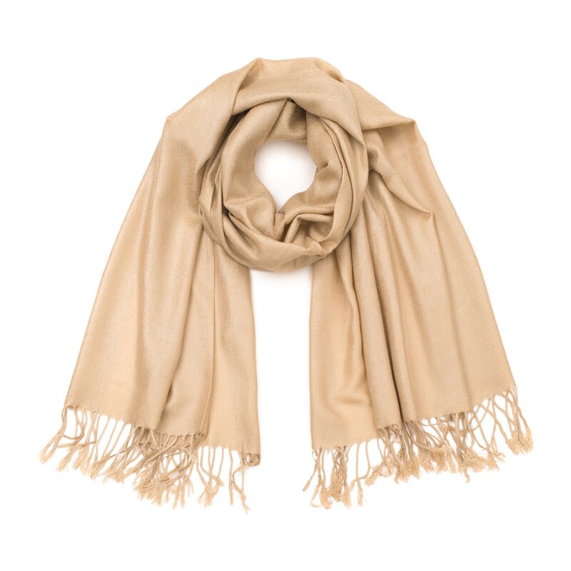 Artofpolo Dámská Šála Simply classic Beige 115024902
