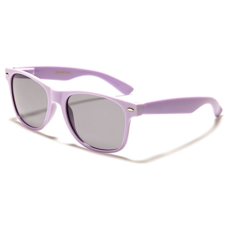 Retro Optix sluneční brýle wayfarer PASTEL Levandulové 115024928